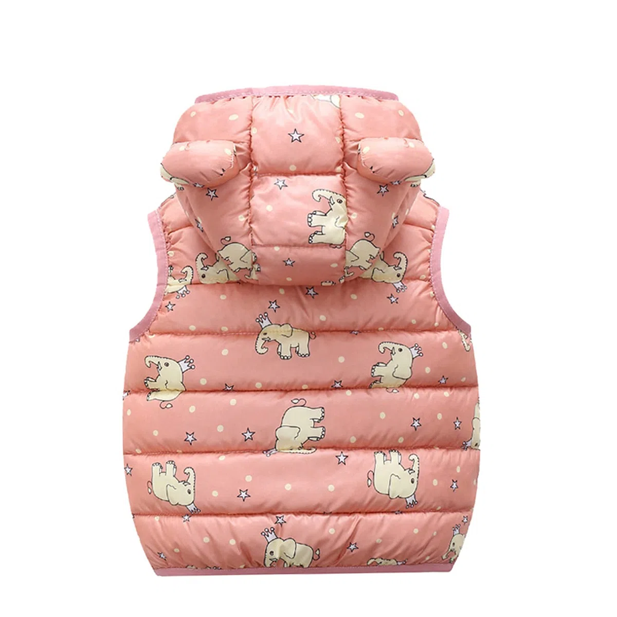 Bambino Bambini Bambino Bambino Bambino Ragazzi Senza Maniche Inverno Solido Cappotti Con Cappuccio Gilet Capispalla Abiti Abbigliamento Piumino Bambini Ragazze