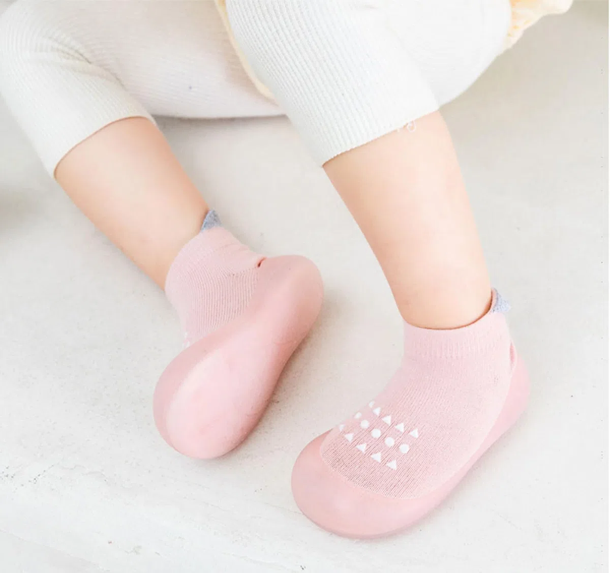 Scarpe Calzino per Bambini Scarpe Primi Passi Antiscivolo Calzini Bambino Pantofole Bambino Unisex Scarpe Bambino con Cartone Animato