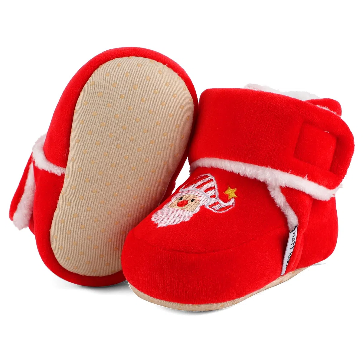 MK MATT KEELY Stivali da Neve Neonato Scarpe Invernali da Neonata Caldi con Anti Slip Suola Morbida Spessa