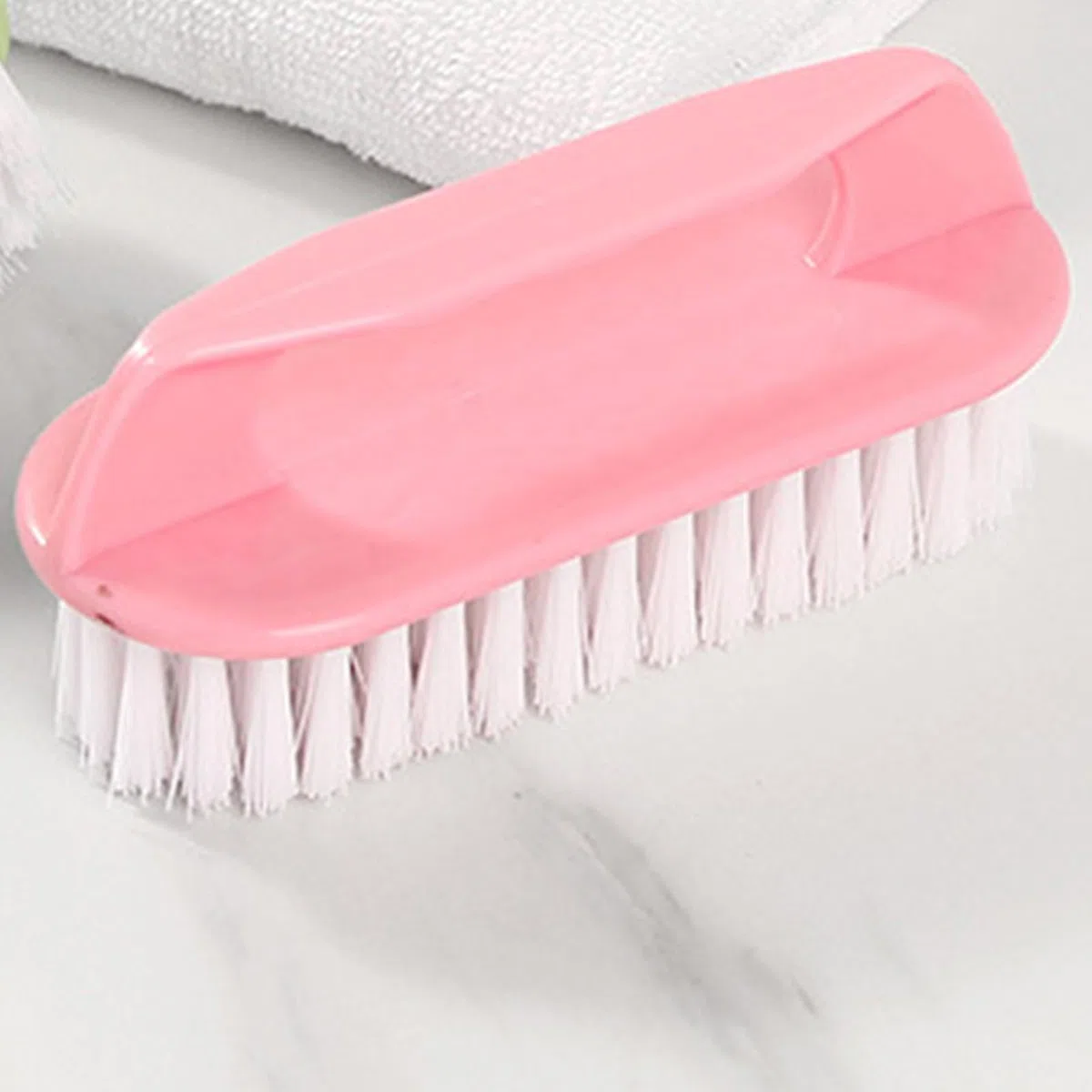 Spazzola per bucato con setole morbide e manico ergonomico per la cura delicata dei delicati, strumento domestico per una pulizia senza sforzo