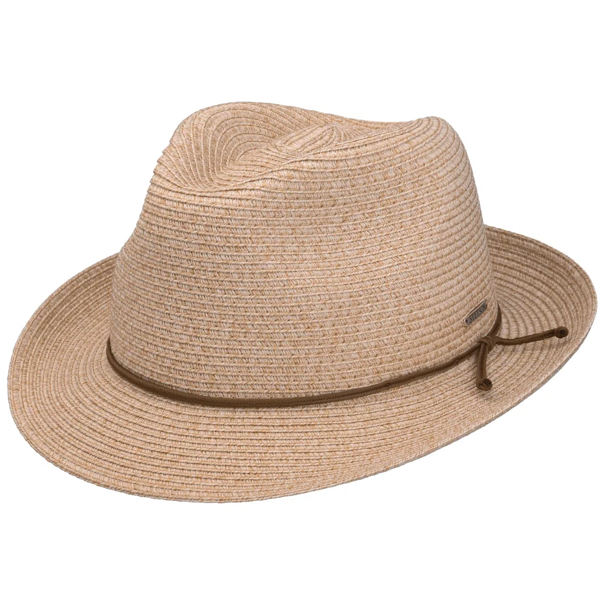 Stetson Washable Braid Trilby Cappello con Protezione UV Prodotto in UE Uomo Primavera Estate