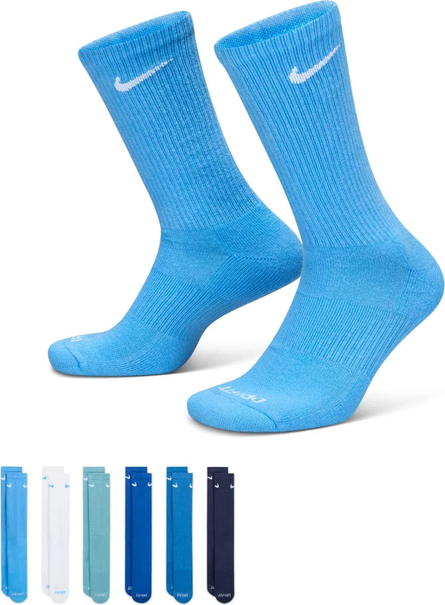 NIKE Nike Everyday Plus Cushioned Crew-trainingssocken (6 Paar) Calze da allenamento equipaggio Unisex - Adulto