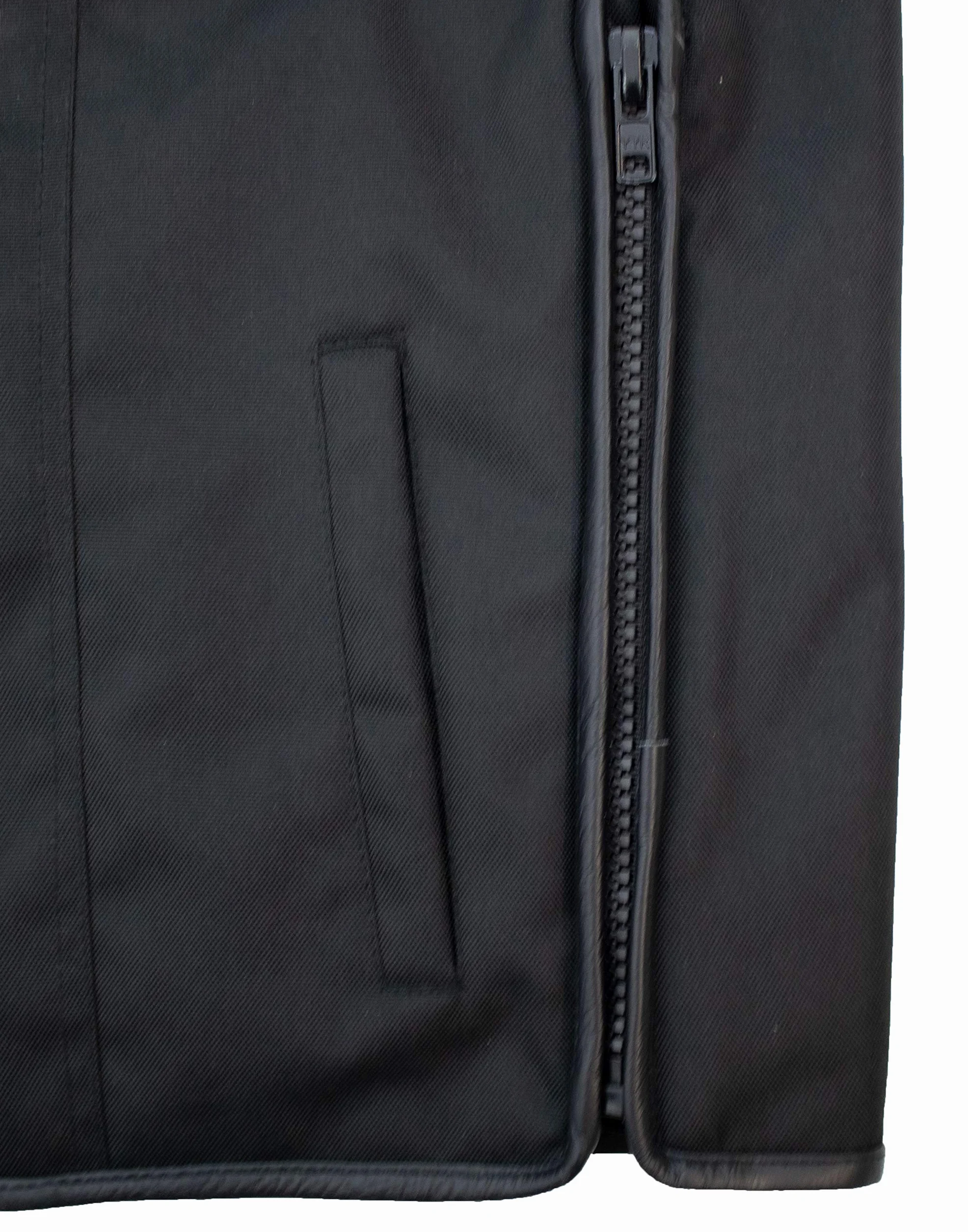 Gilet da bicicletta, in tessuto (antivento e impermeabile)