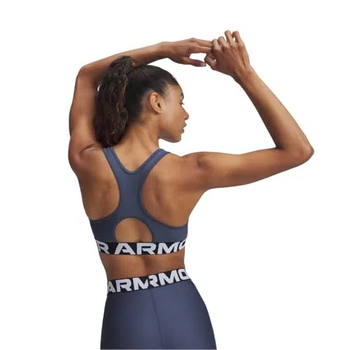 Under Armour HG Mid Branded Reggiseno sportivo da donna