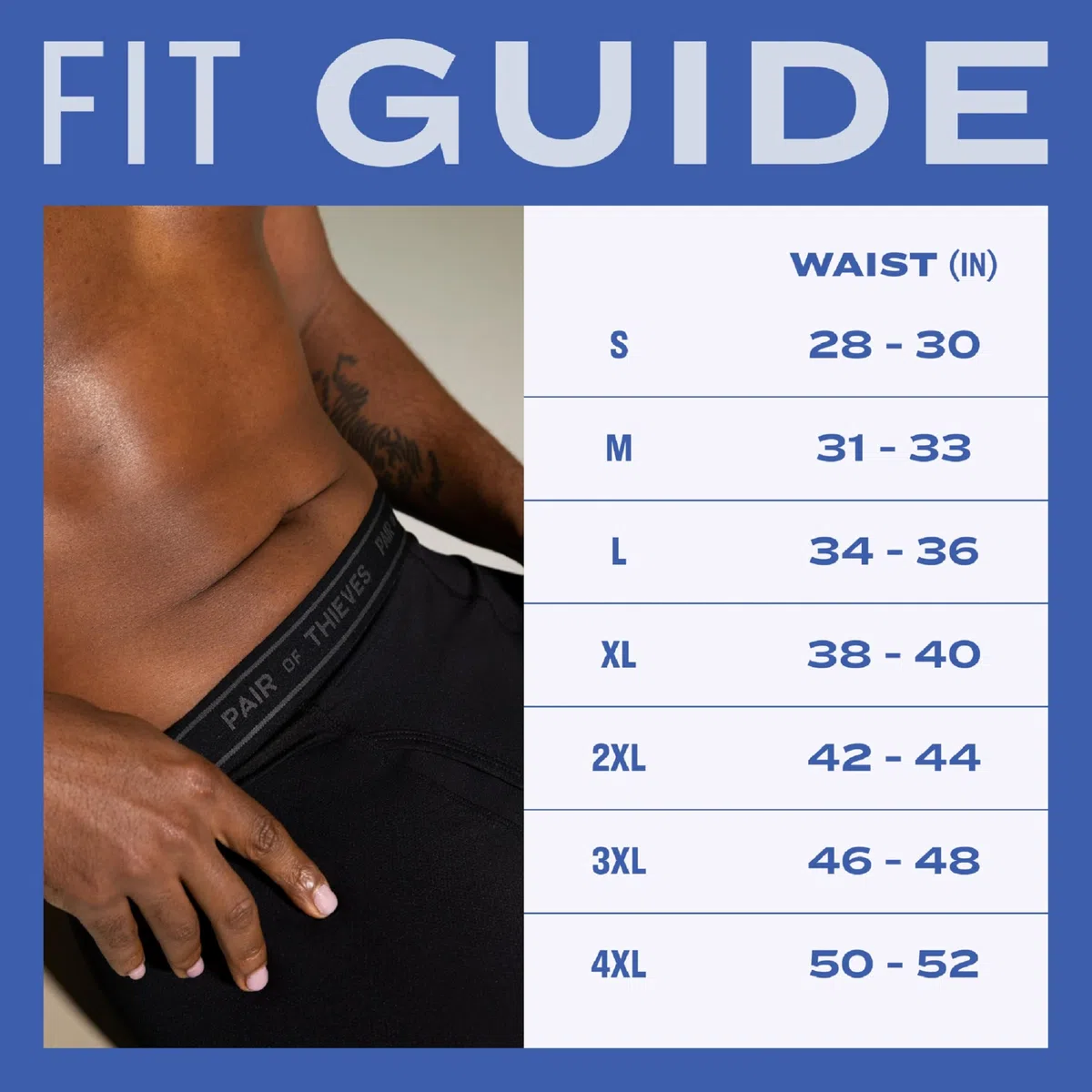 Pair of Thieves Super Fit Underwear for Men Pack – Confezione da 3 boxer – AMZ Exclusive