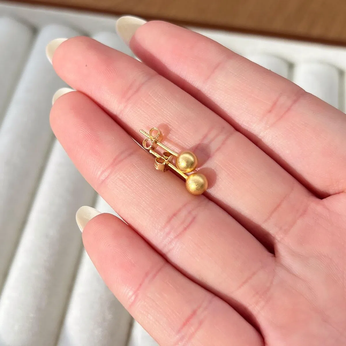 5 Paia Orecchini Sfera Argento 925 per Donna Uomo Bambina Orecchino a Perno Pallina Oro Piercing Orecchini Donna Sfera Oro Piccoli Orecchino a Lobo Rotondi Ipoallergenici
