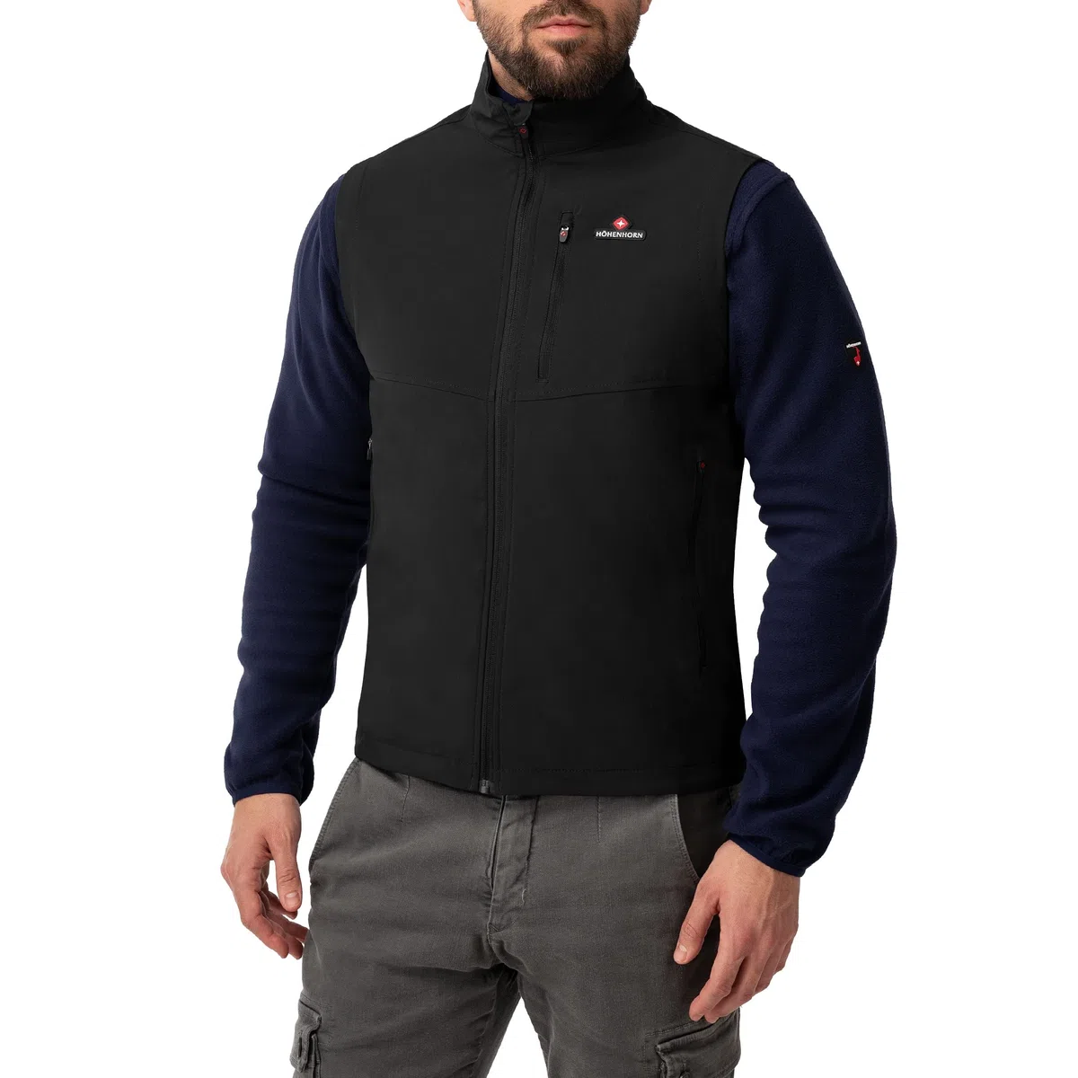 Höhenhorn Allalin - Gilet leggero da uomo, in softshell, per attività all'aria aperta