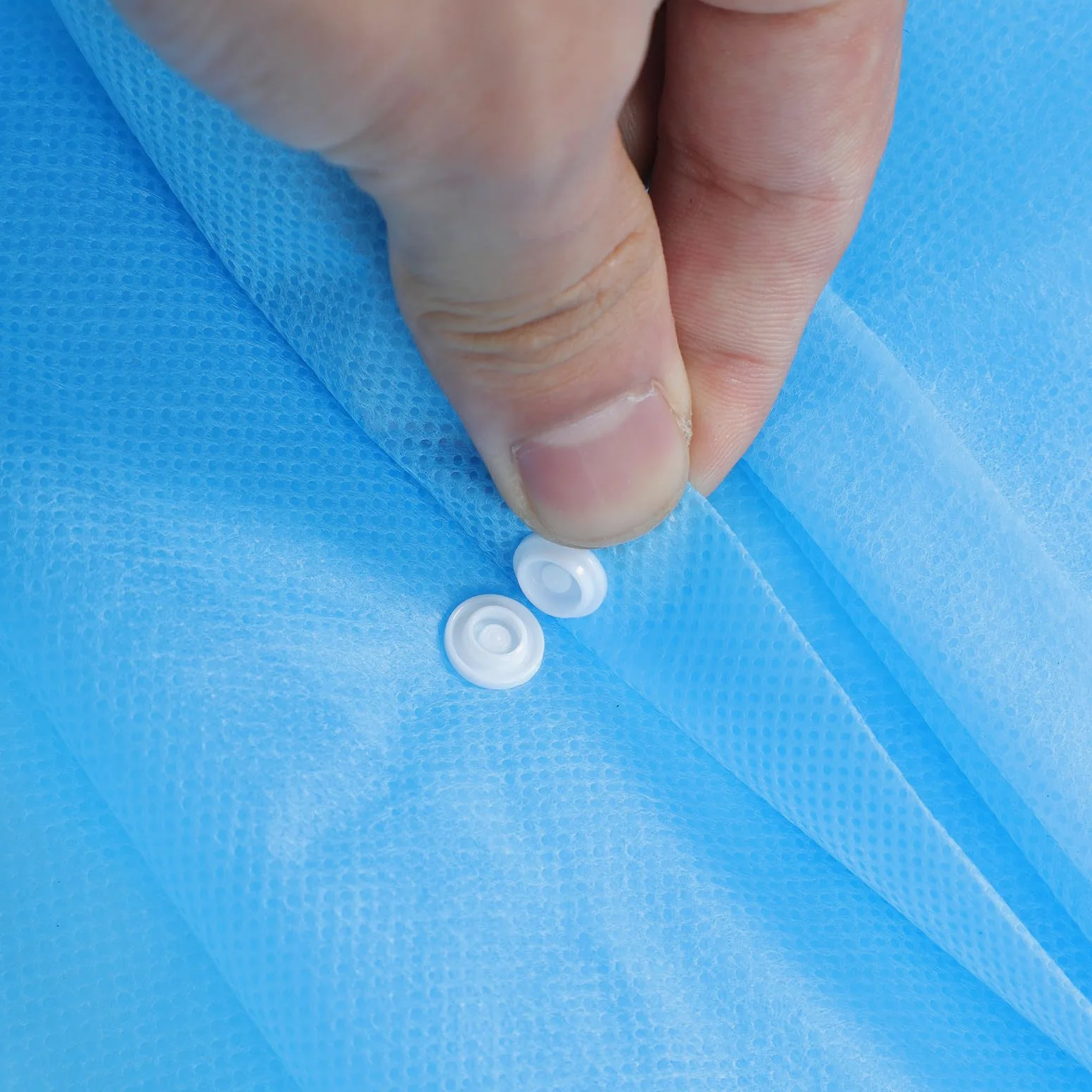 Sosoport 10pezzi Camici Monouso Laboratorio Blu Non Tessuto, Leggeri e Facili da Indossare, Vestibilità 3xl per Ambienti di Lavoro Protetti