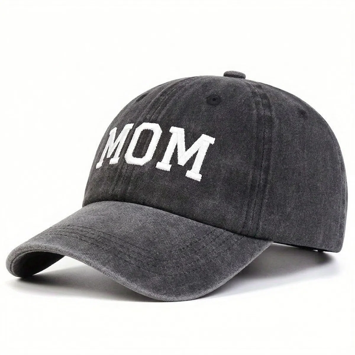 Mom and Dad Baseball Cap – Mom & DAD Coppia – Ricamato Denim Washed regolabile, regalo per coppie, genitori, berretto da baseball unisex
