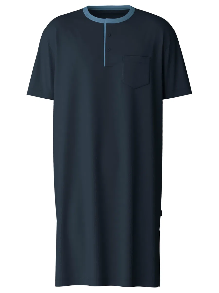 Calida Relax Essentials Maglia Lunga da Notte Uomo (Pacco da 1)