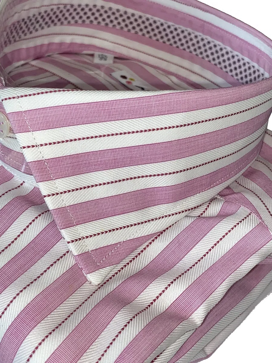 Alea Camicia Uomo Collo Mezzo Francese 39 (15" 1/2) 5722 (002) Cotone con Contrasti