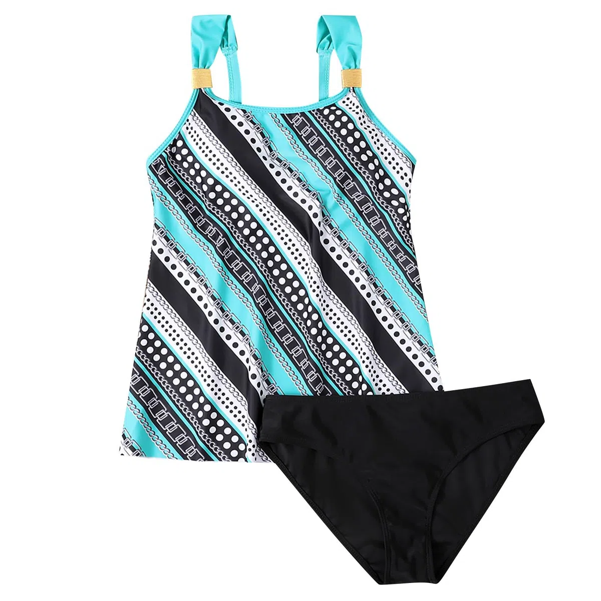 Costumi da Bagno da Donna Estate Push Up Tankini Due Pezzi Contenitivo Taglie Forti Beachwear Costumi Mare Elegante Nuoto Costume da Bagno Donna Piscina Swimwear Curvy Top E Pantaloncini
