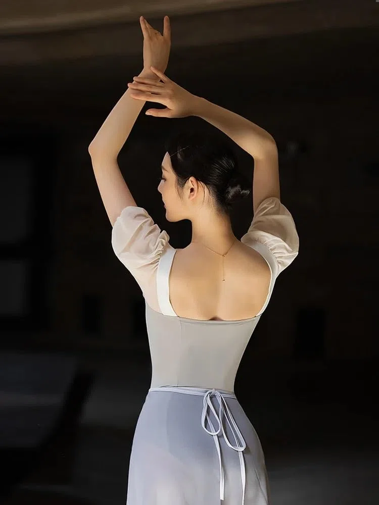 Top da Danza Abbigliamento Body da Ballo for Donna, Tuta da Ballo for Adulti, Abbigliamento da Ballo for la Pratica Quotidiana, Body da Yoga