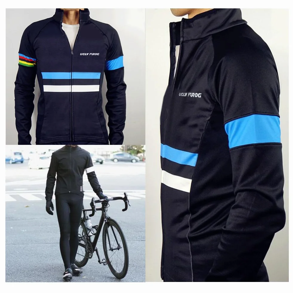 UGLY FROG Nuovo Primavera Sport Esterni Maglia da Uomo Senza Maniche Asciugatura Rapida Traspirante per Mountain Bike Ciclismo Palestra UFCJ19