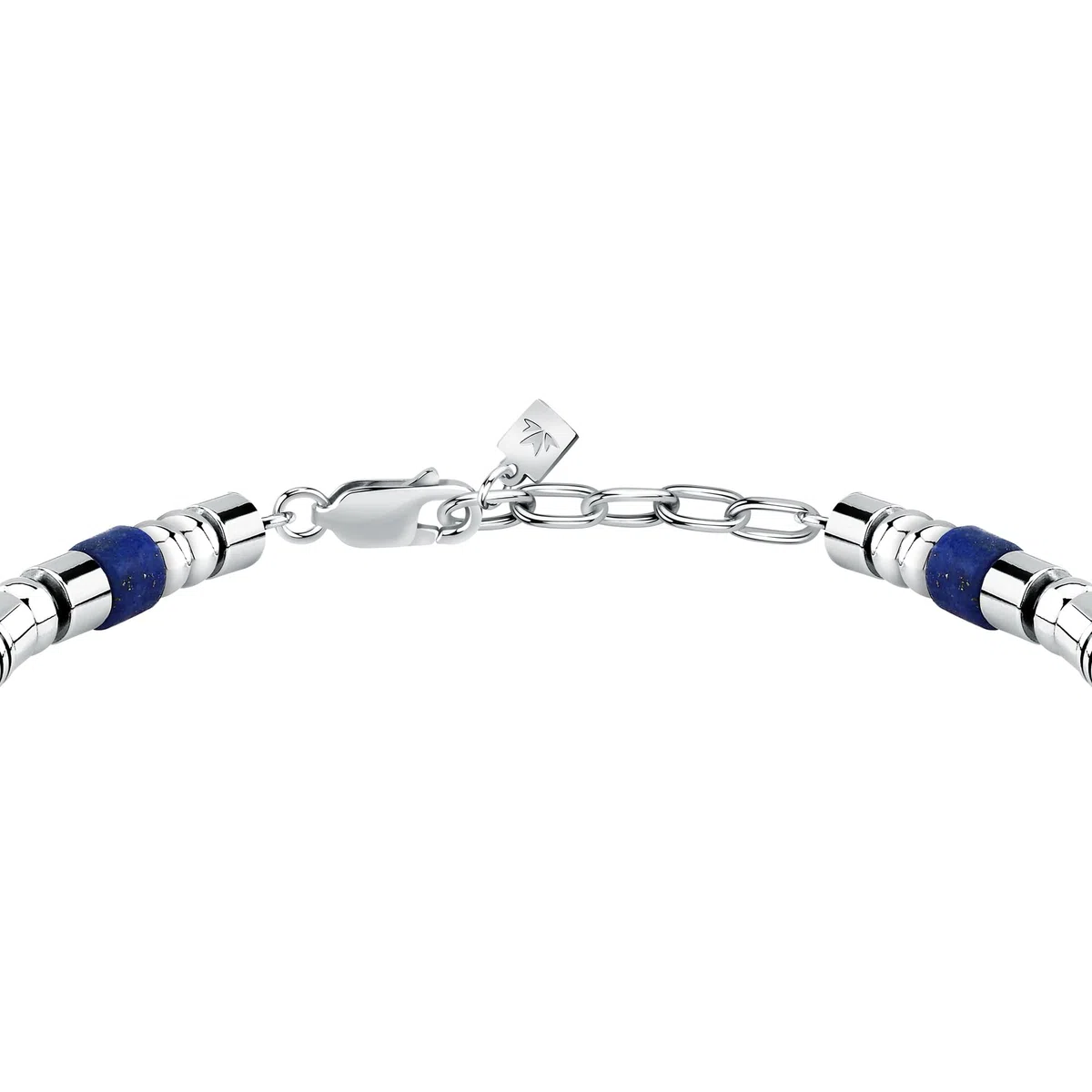 Morellato Bracciale Uomo in Acciaio, Lapislazzuli, Collezione PIETRE - S1741