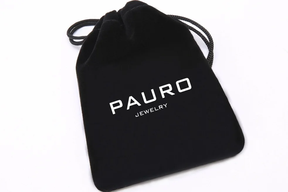 PAURO Uomo Acciaio Inossidabile Personalizzato Fuck Parole Anello Stile Punk