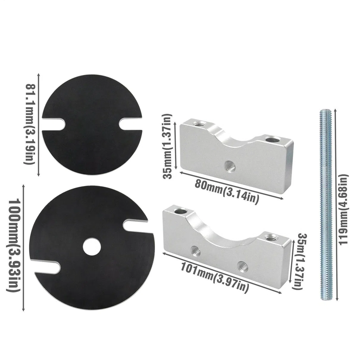 Kit Riparazione Ammaccature Tubo Scarico Attrezzo Portatile In Alluminio | Strumento Rimozione Ammaccature Per Uomo Moto Outdoor Guida Viaggio On The Road