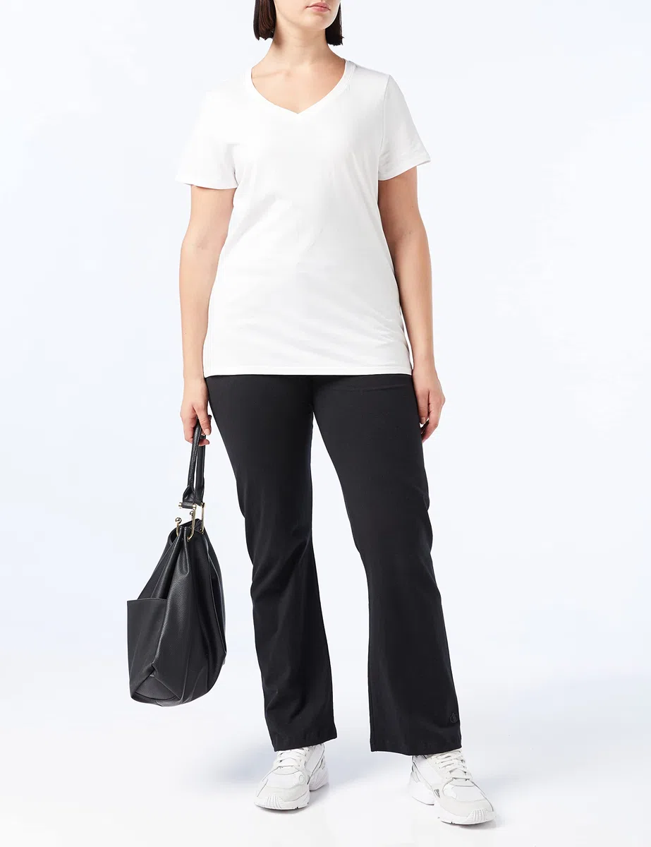 Champion - Pantalone Jersey, Pantaloni di Cotone, Pantaloni della Tuta da Donna con Coulisse, Pantaloni della Tuta da Donna, 78,7 cm Donna