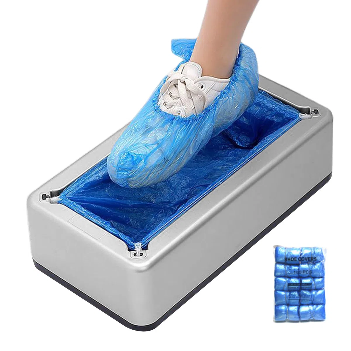 Macchina Copriscarpe Automatico Usa E Getta, Distributore Copriscarpe Monouso Con 100 Copriscarpes Usa E Getta, Per Macchina Copriscarpes Monouso, Per Interni, Casa, Ufficio, Supermercato