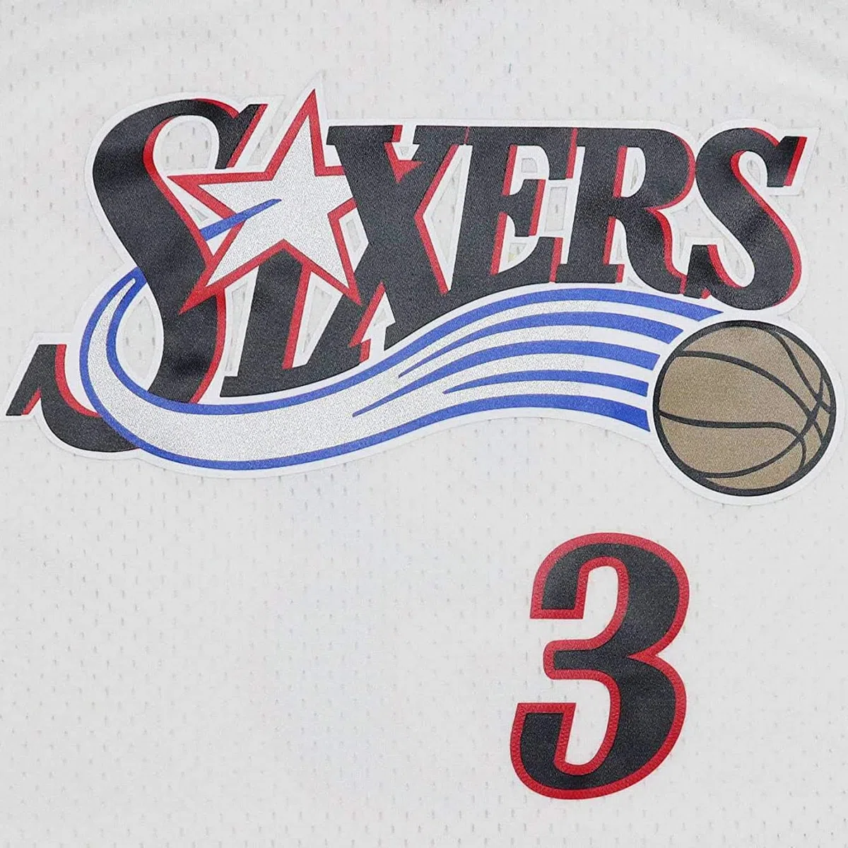 Mitchell & Ness Allen Iverson #3 Philadelphia 76ers NBA Swingman