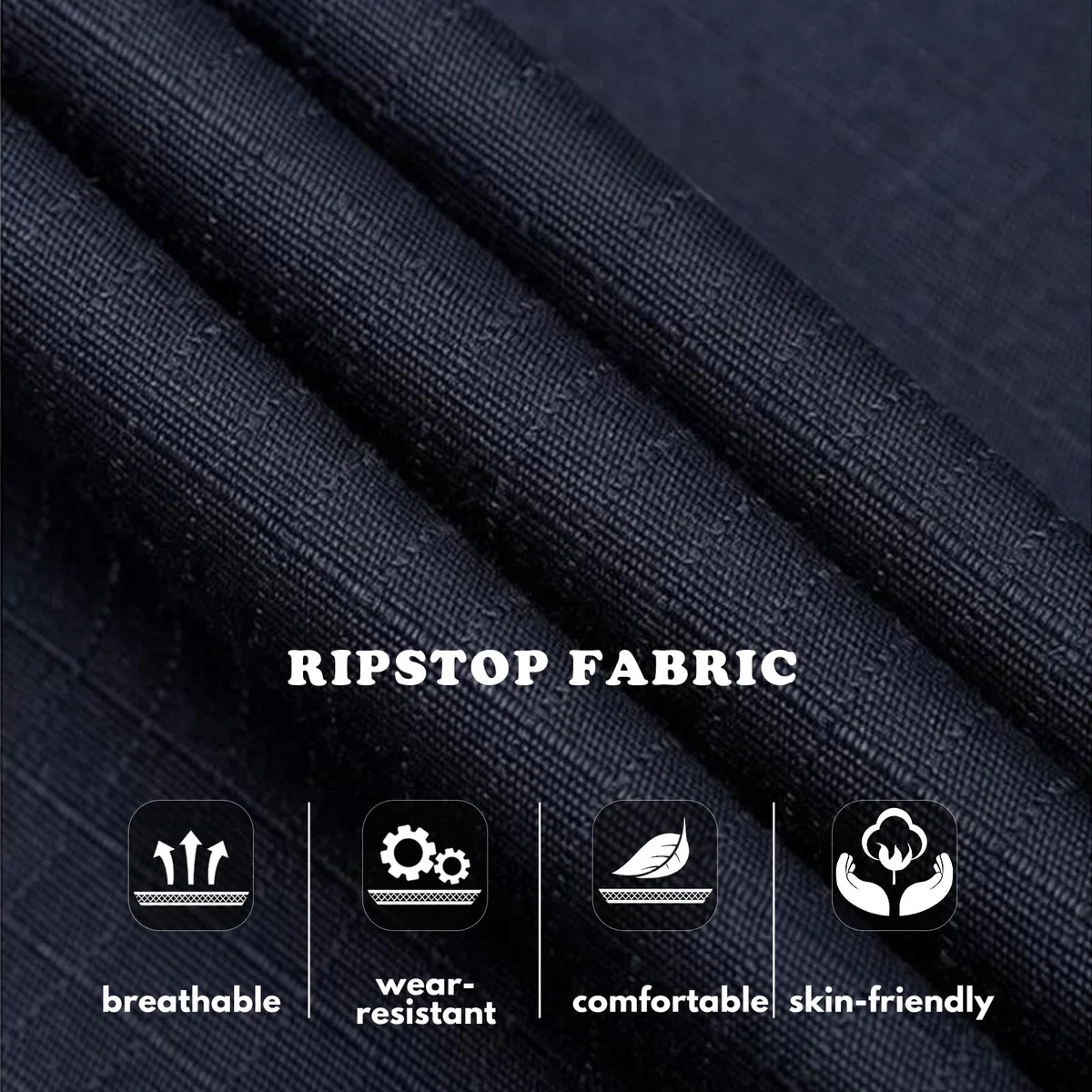 Camicia da lavoro da uomo con logo personalizzato Ripstop resistente agli strappi uniforme per officina Contractor Servizio in loco