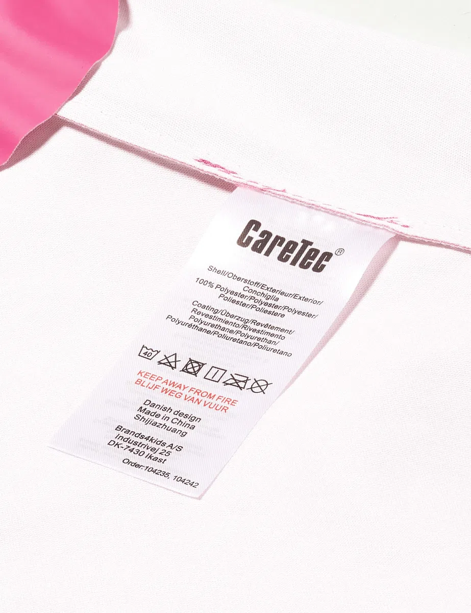 CareTec - Rain Overall - Pu W/O Fleece, Pantaloni Impermeabili Bambine e Ragazze