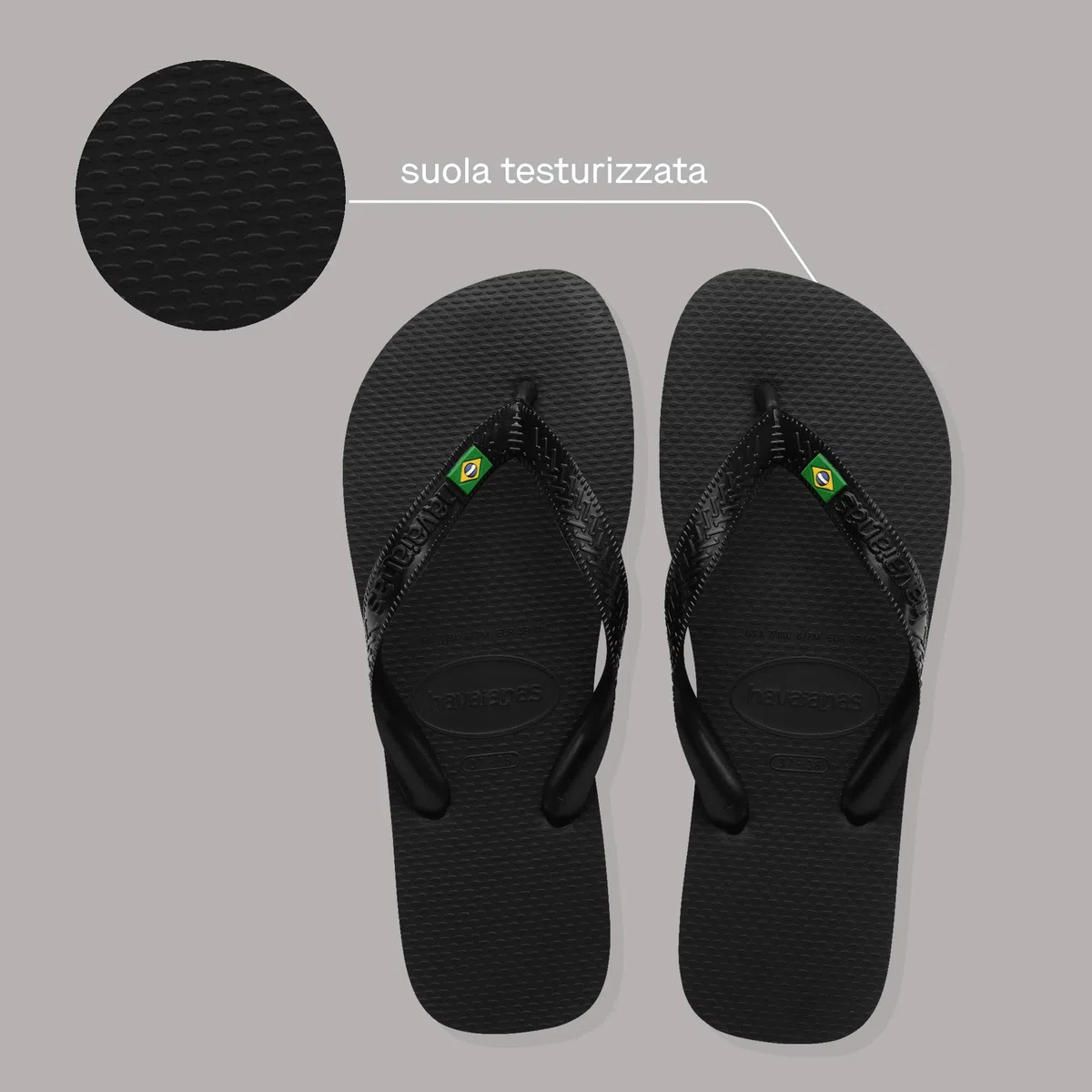 Havaianas - Top Tiras, Bequeme, Robuste und Leichte Badelatschen für Frauen mit Rutschfesten Sohlen