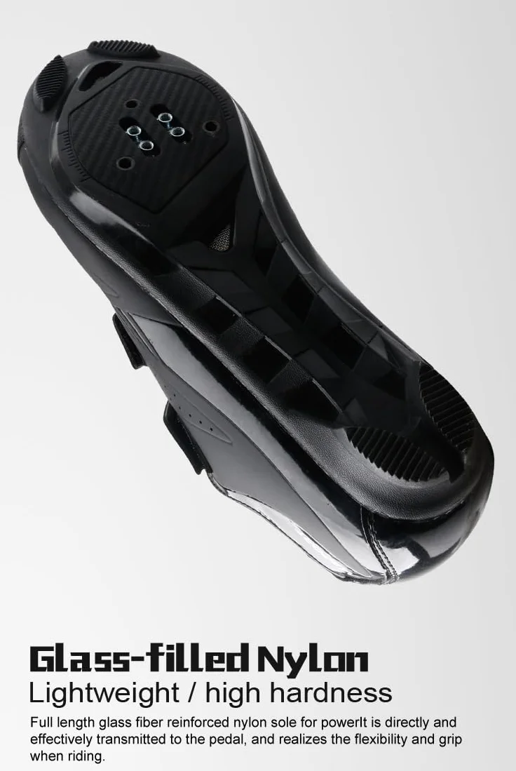 Scarpe Ciclismo Professionale per Bici da Strada Scarpe Spinning Gravel Bike Traspirante Compatibile con Pedali Delta e SPD