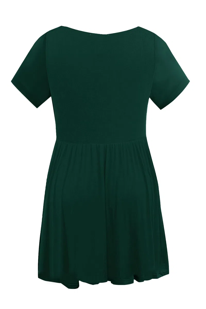 Smallshow Maglia Allattamento Donna Maniche Corte Maglietta Premaman 3-Pack