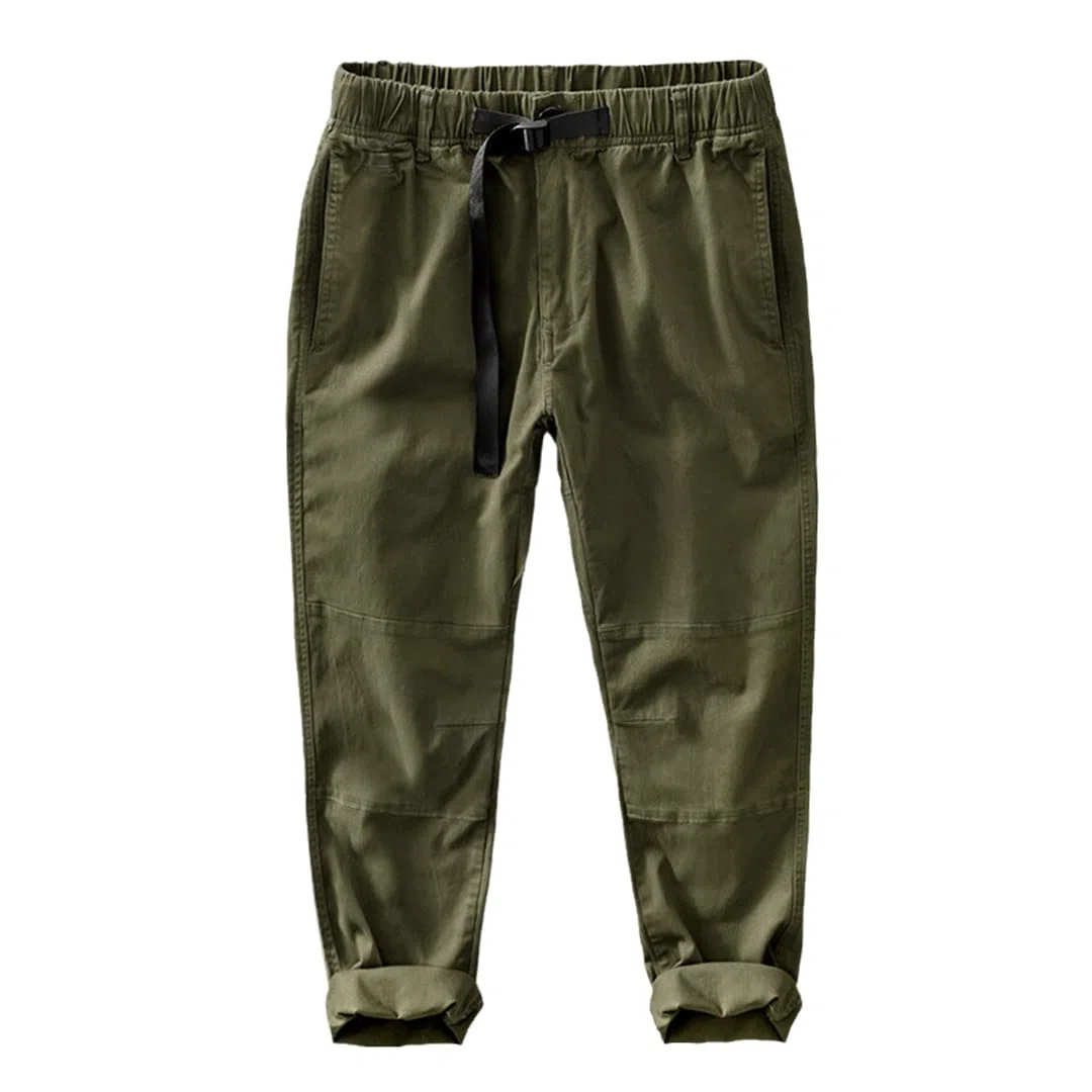 Disimlarl Primavera ed estate uomo cravatta pantaloni abbigliamento da lavoro cotone all-match casual multi-tasca pantaloni