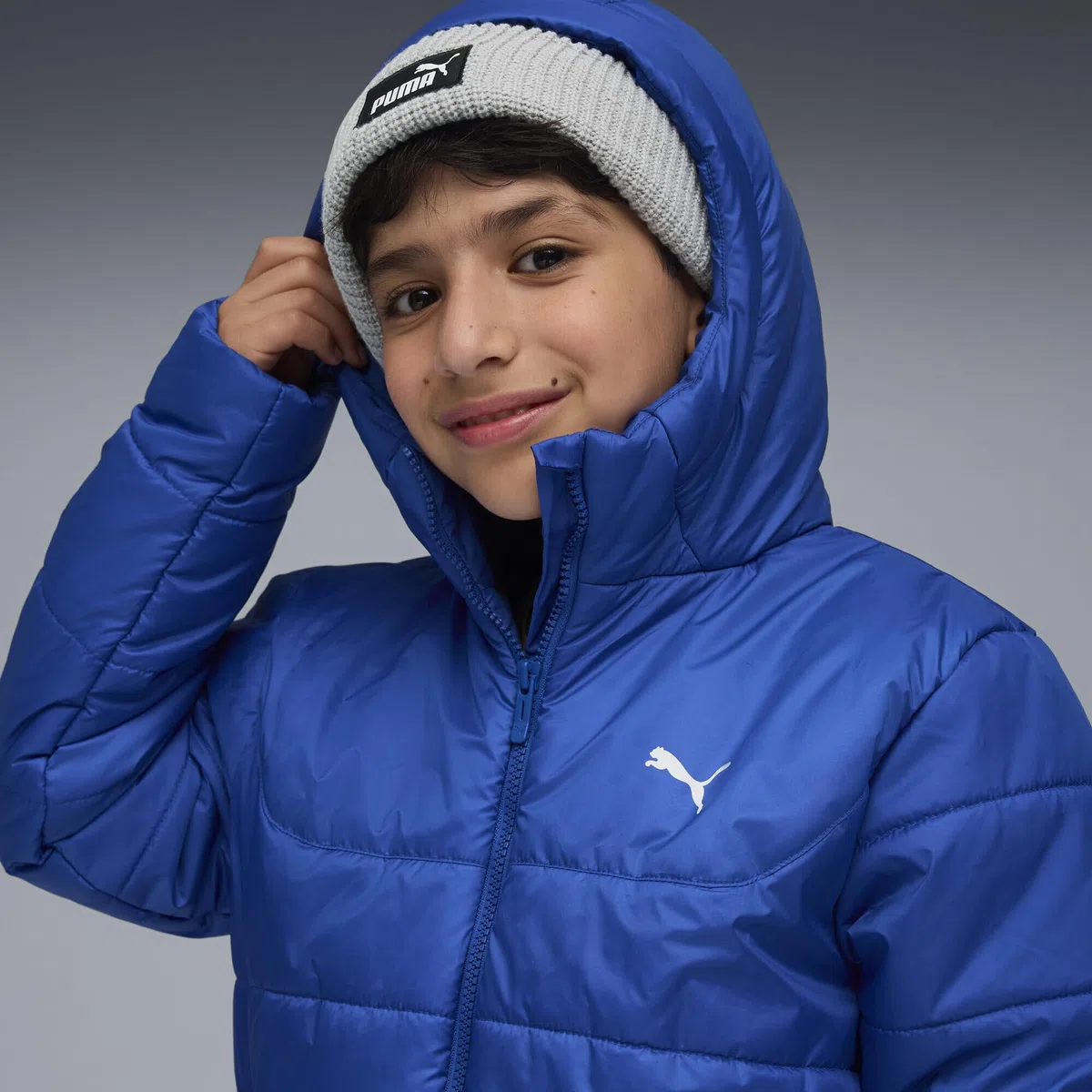 PUMA Ess Hooded Padded Jacket Cappotto Unisex - Bambini e ragazzi (Pacco da 1)
