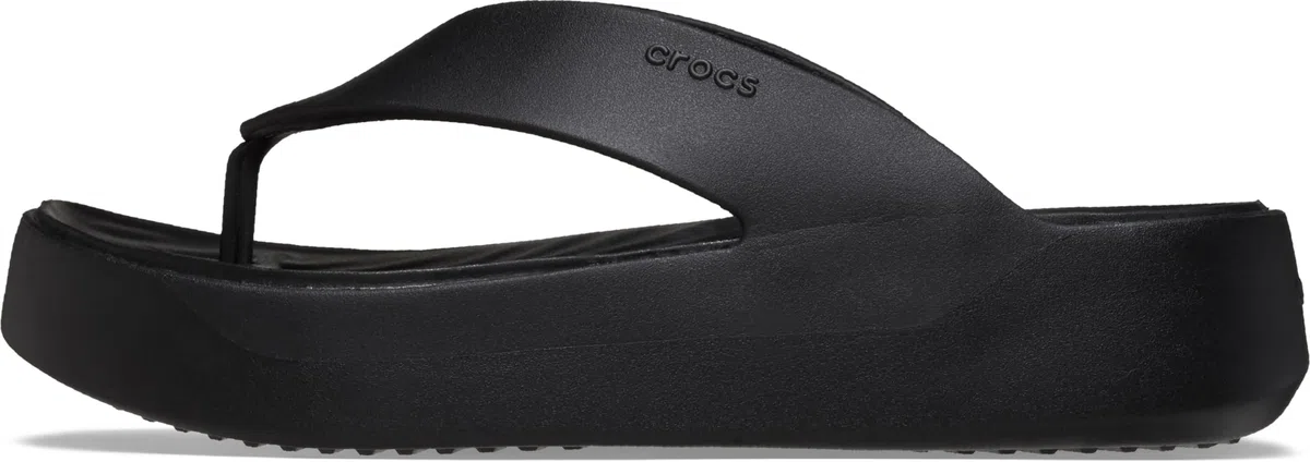 Crocs Getaway Platform Patent Flip, Infradito Donna