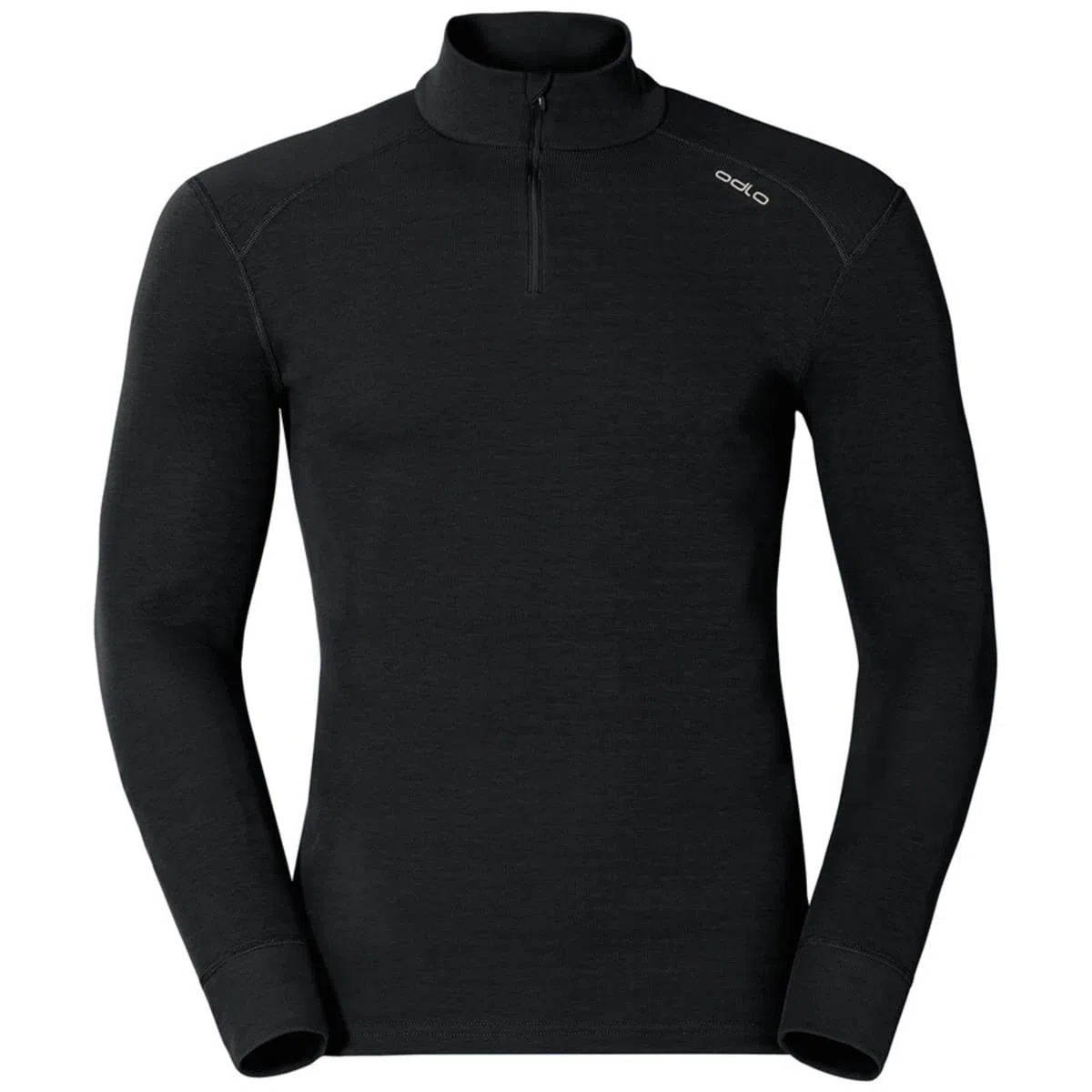 Odlo Intimo Termico da Uomo Active Warm I Maglia Termica a Maniche Lunghe I Intimo Termico da Sci I Maglia Termica a Maniche Lunghe con Collo e Mezza Zip I Uomo