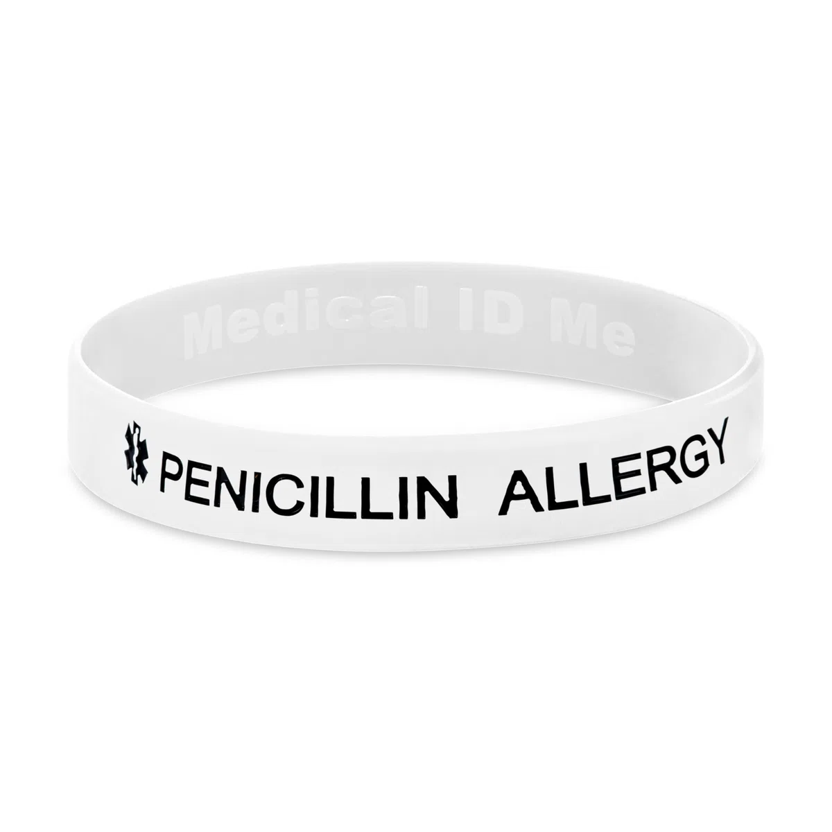 Braccialetti per allerta medica a forma di penicillina, 4 colori