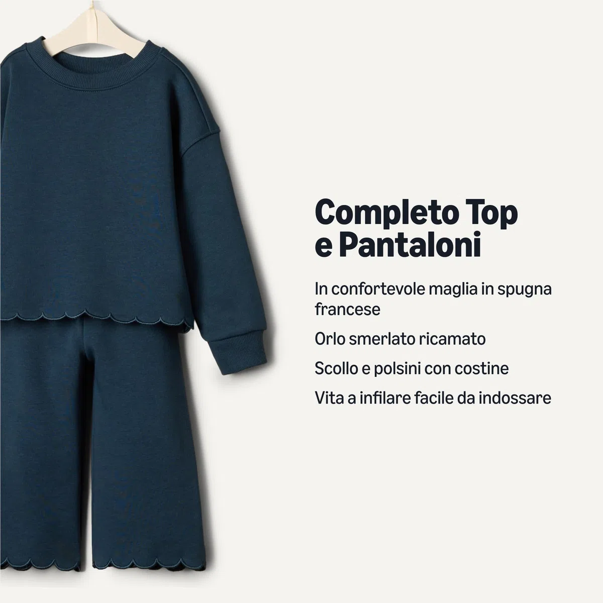 Amazon Essentials x Sofia Grainge Set Pantaloni E Top in Spugna Bimba e Bambina
