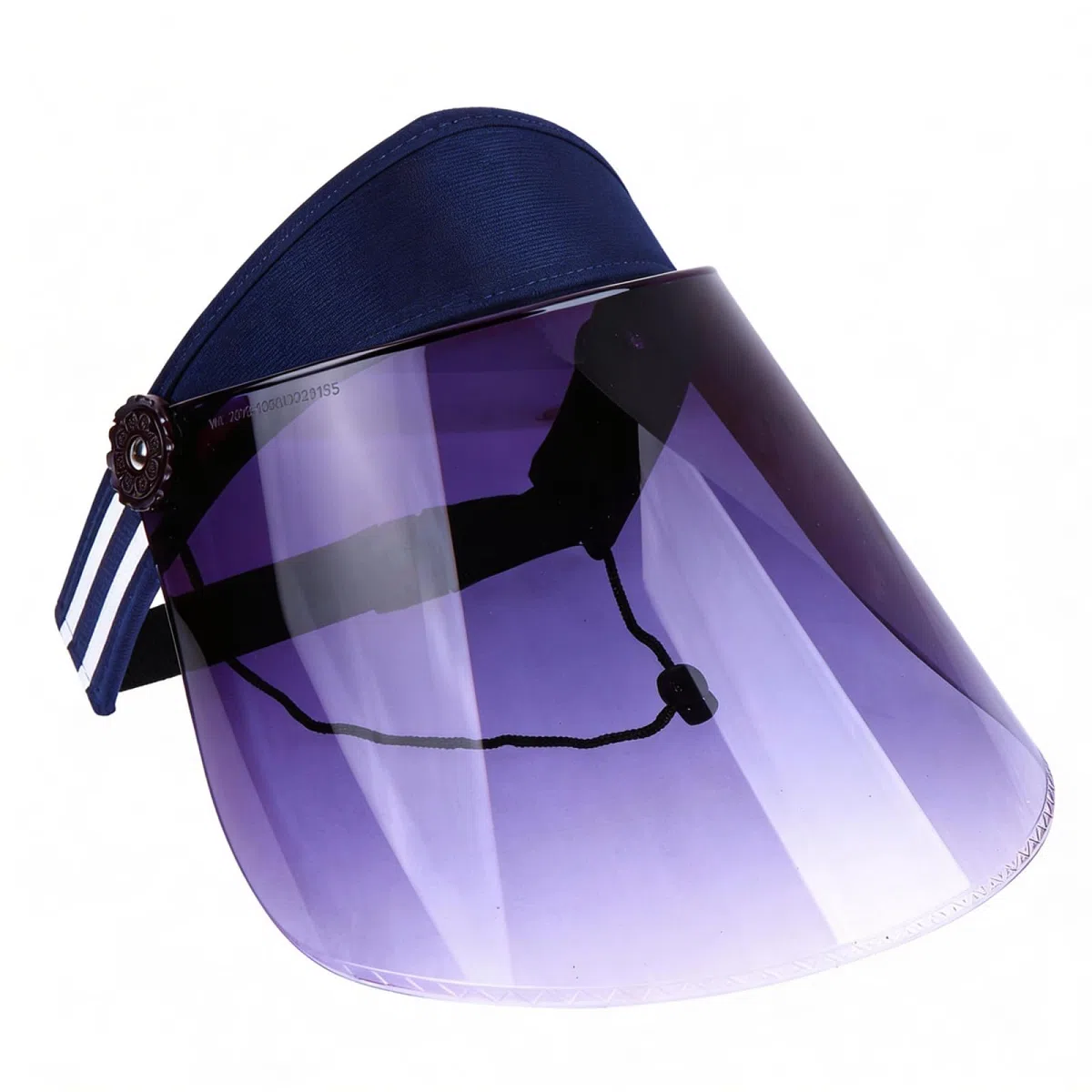 PACKOVE Visiera Parasole Regolabile Cappello di Sicurezza Integrale con Protezione UV Elevata Cappello Parasole per Sport Cappelli con Visiera Parasole