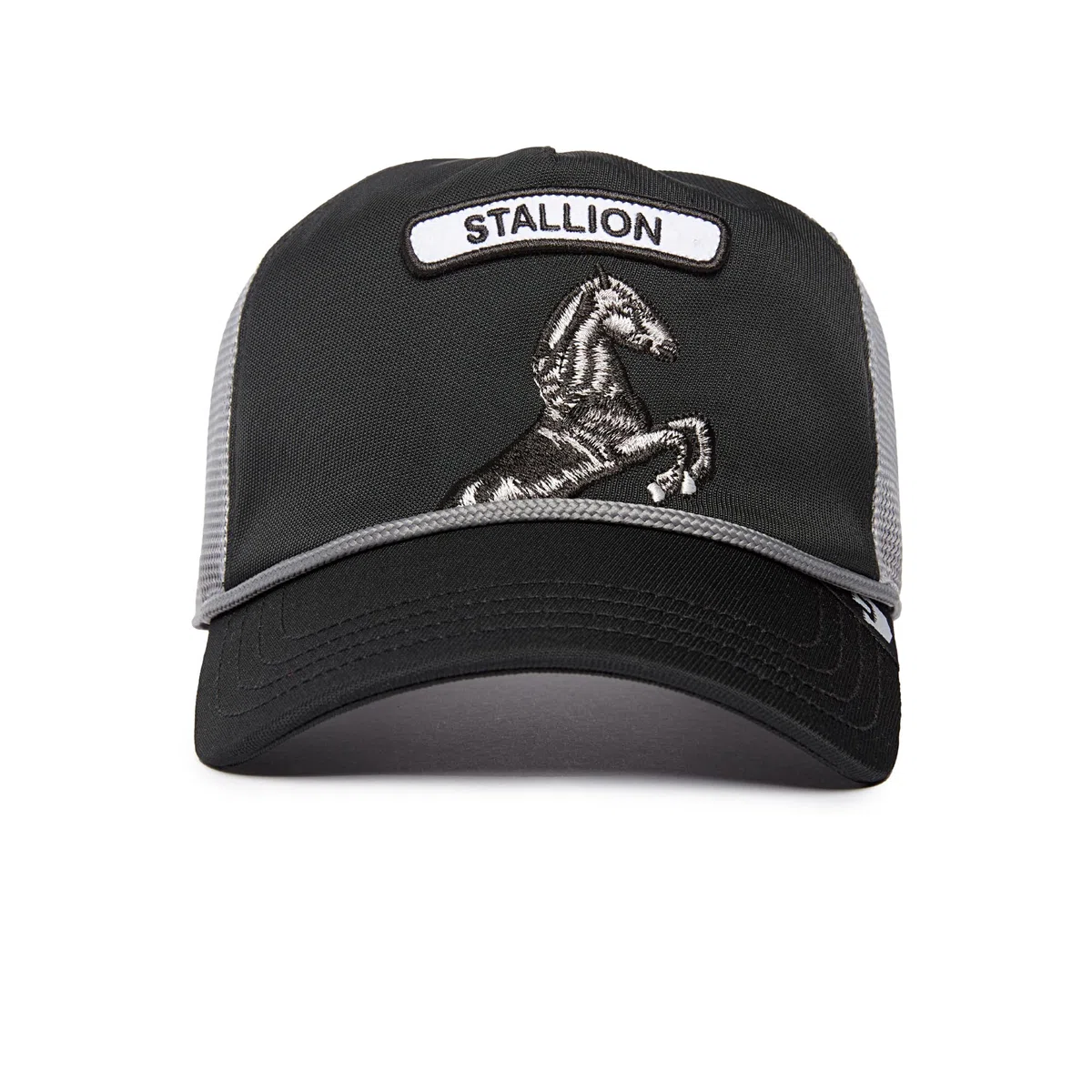 Goorin Bros. Animale Berretto Fattoria Berretto da Camionista Cinturino in Corda Maglia Ricamo Snapback Regolabile Cappellino