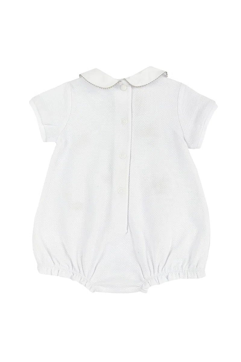 Chicco Pagliaccetto Elegante, In Cotone, Apertura Su Schiena E A Patello Pigiamino per bambino e neonato Bimba 0-24 (Pacco da 1)