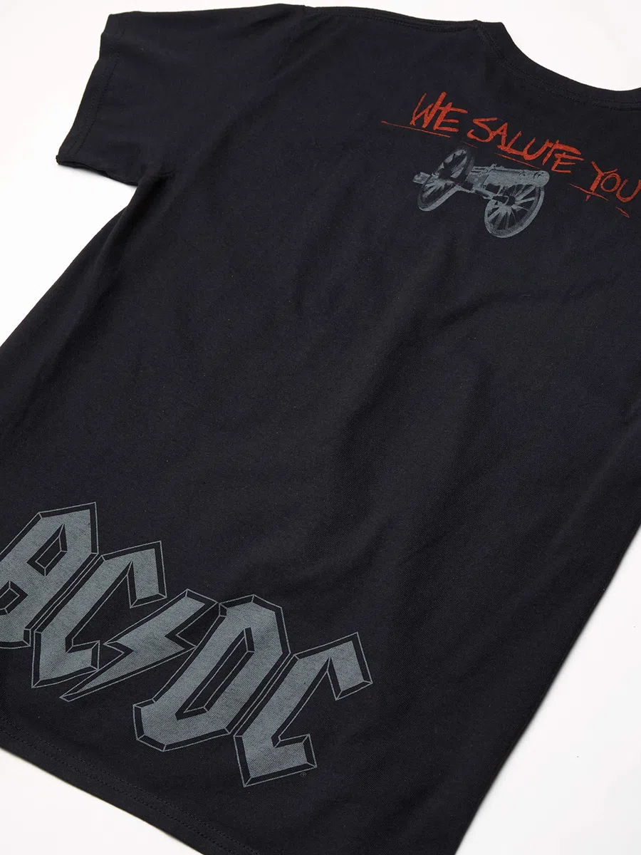 Liquid Blue Those About To Rock T-Shirt T-Shirt Uomo (Pacco da 1)