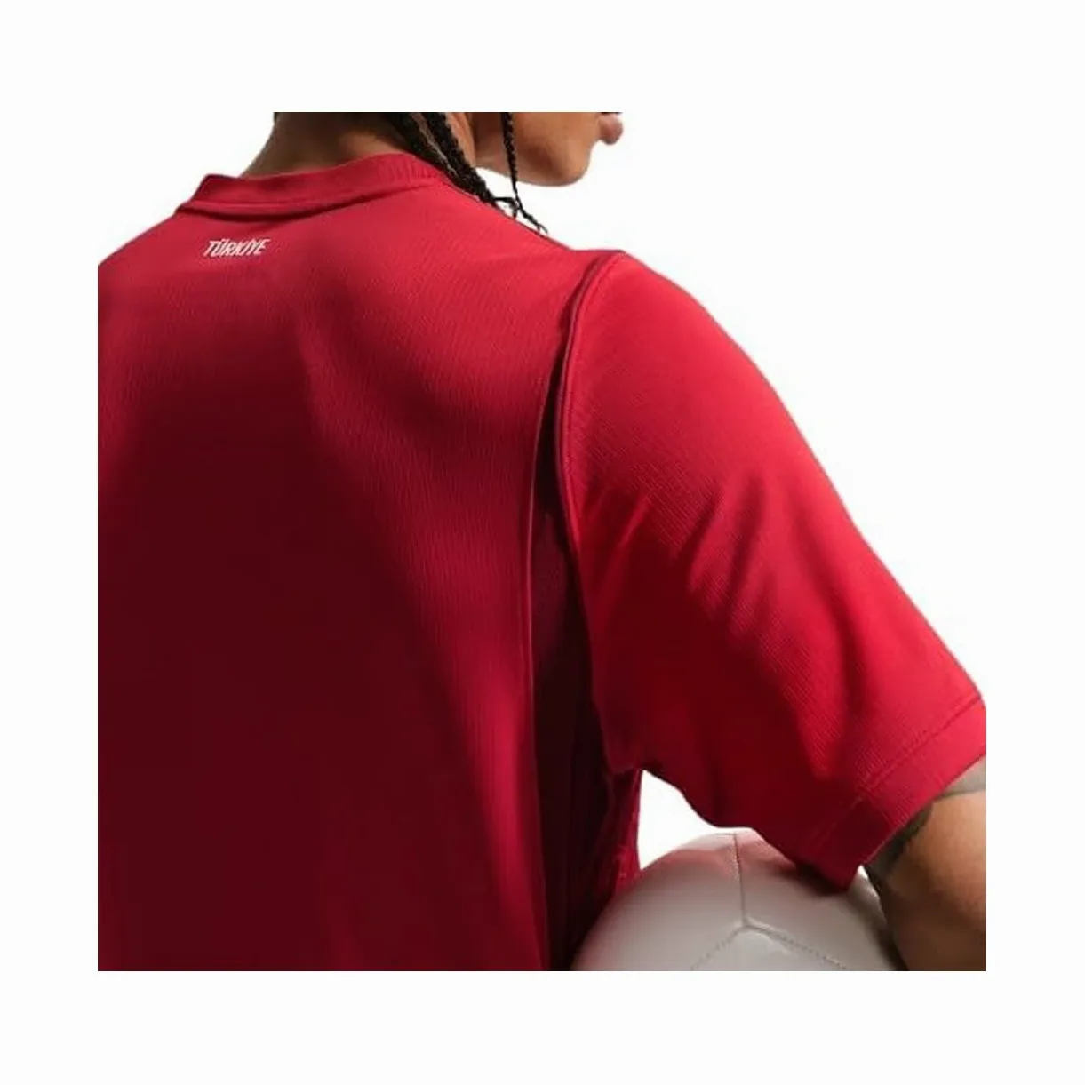 Nike Turkey National Team Dri-Fit Stadium Home T-Shirt Uomo (Pacco da 1)