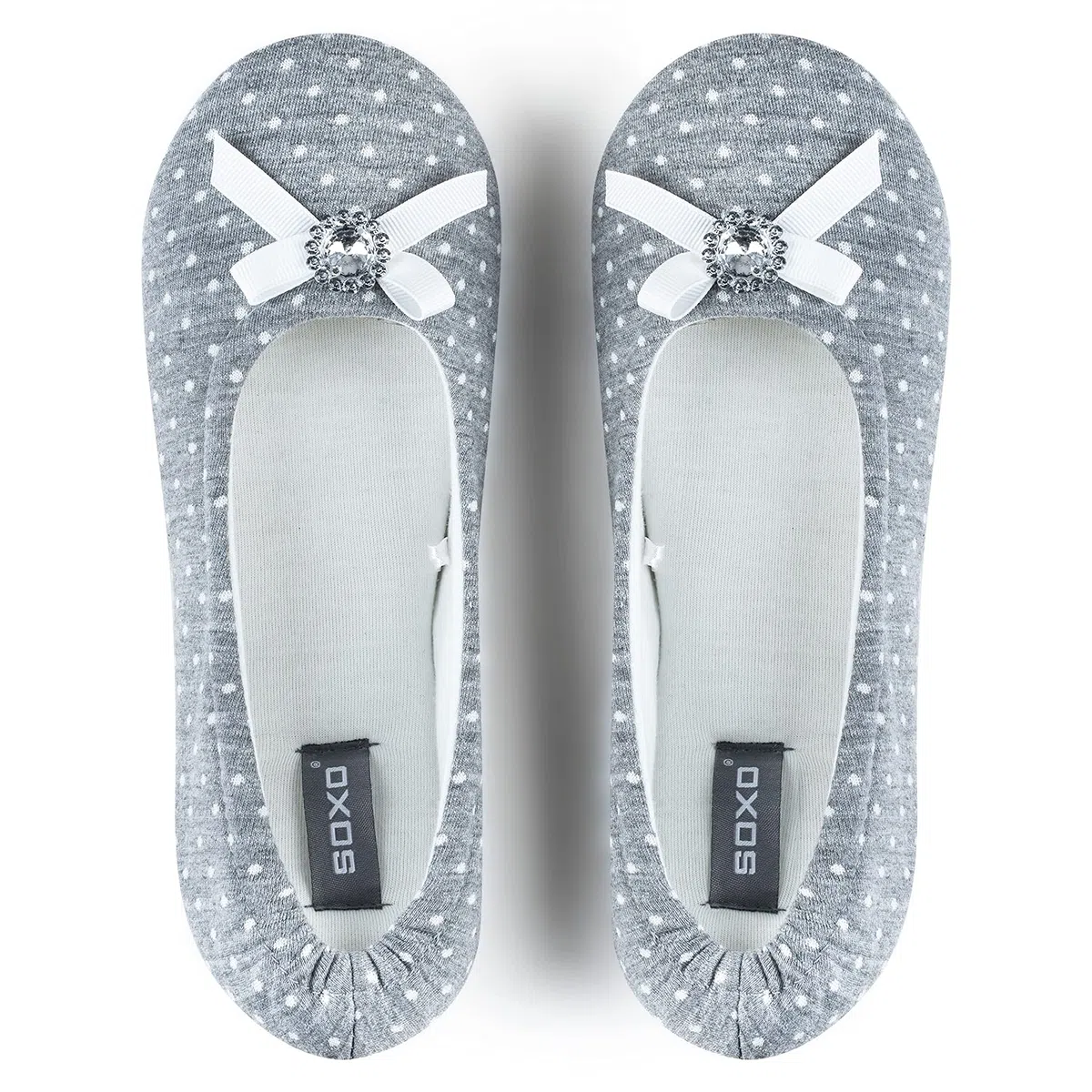 soxo Ballerine Eleganti Ciabatte Donna Estive Pantofole Casa Invernali Pelose Ospiti 2 Taglie