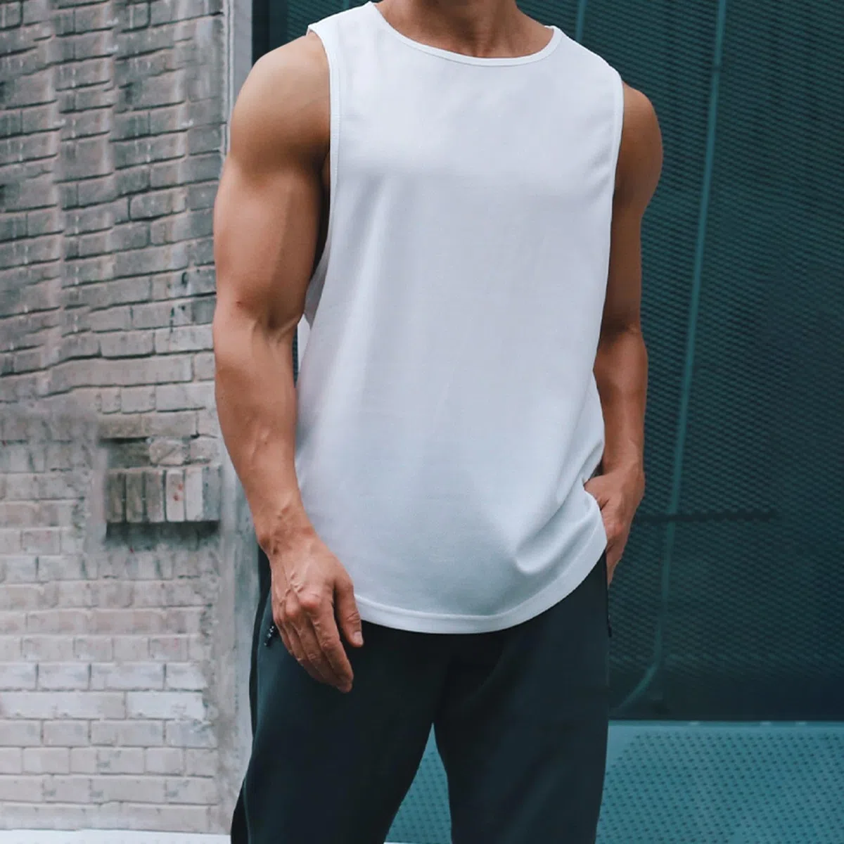 Canotte da palestra da uomo senza maniche Litthing, per bodybuilding, gilet ad asciugatura rapida, maglietta da allenamento estiva, per fitness e atletica, canotte muscolari.