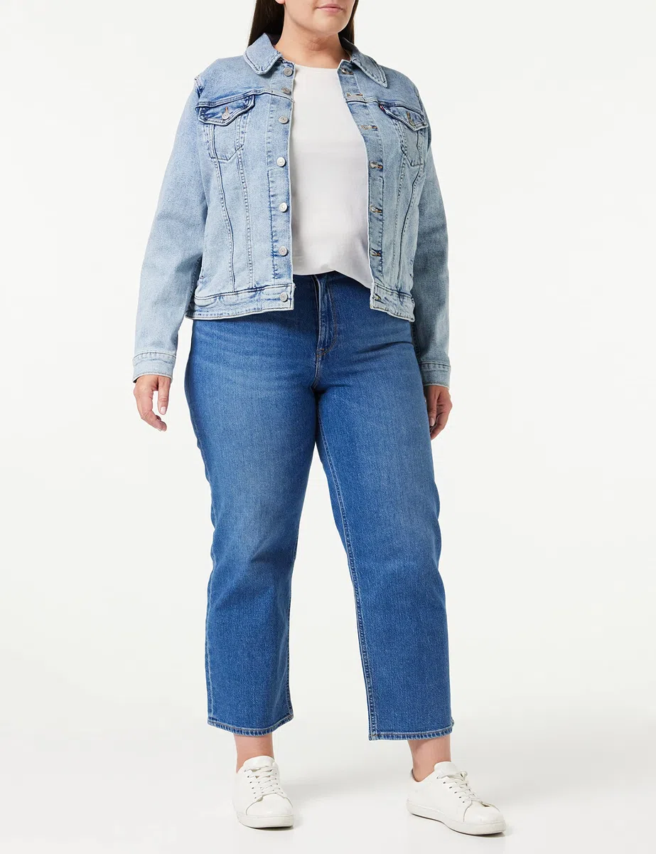 Lee - Wide Leg Long, Jeans Donna