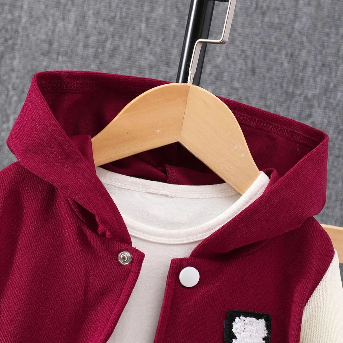 CHICTRY Tuta da Ginnastica Artistica Bambina Unisex Felpe con Cappuccio Felpe Sportive con Zip Arcobaleno Pantaloni Sportivi Completo Sportivo Bimba Due Pezzi Allenamento