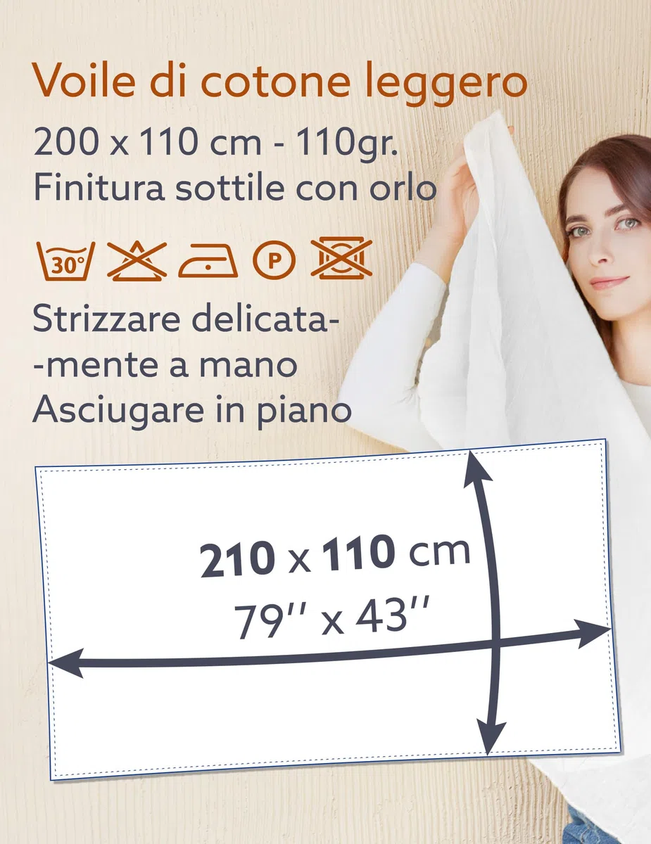 Allée du Foulard - Sciarpa di Cotone 100%, 200 X 110 CM, Foulard per Capelli Donna e Uomo, Stola leggera, Più di 50 Colori Unici e Chic, Cheche Versatile e di Alta Qualità