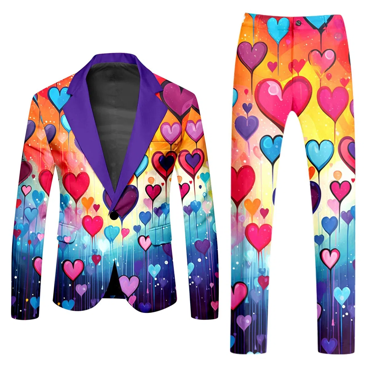 Générique Set da uomo 2 pezzi in cotone, tuta da jogging con maniche lunghe, vestibilità aderente, per il tempo libero, autunno, inverno, morbido, caldo, A114