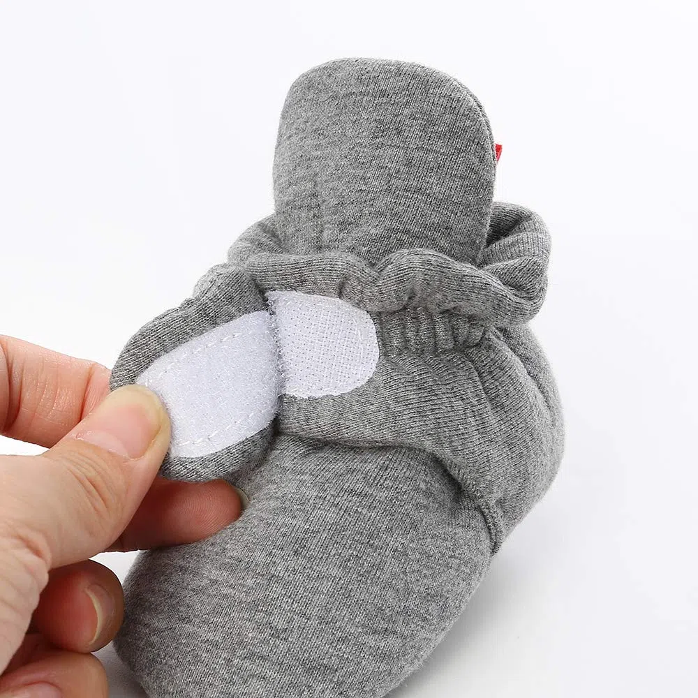 LACOFIA Scarpe Antiscivolo con Suola Morbida per Neonato o per Bambina Stivali da Bambino d'inverno