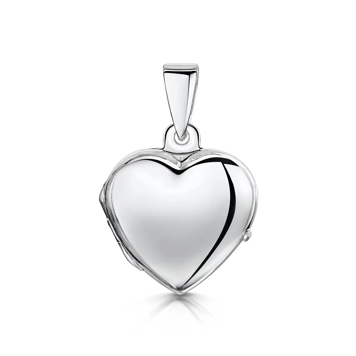 Amberta Medaglione in argento Sterling 925 con ciondolo in diverse forme, da donna, per foto e pietre preziose