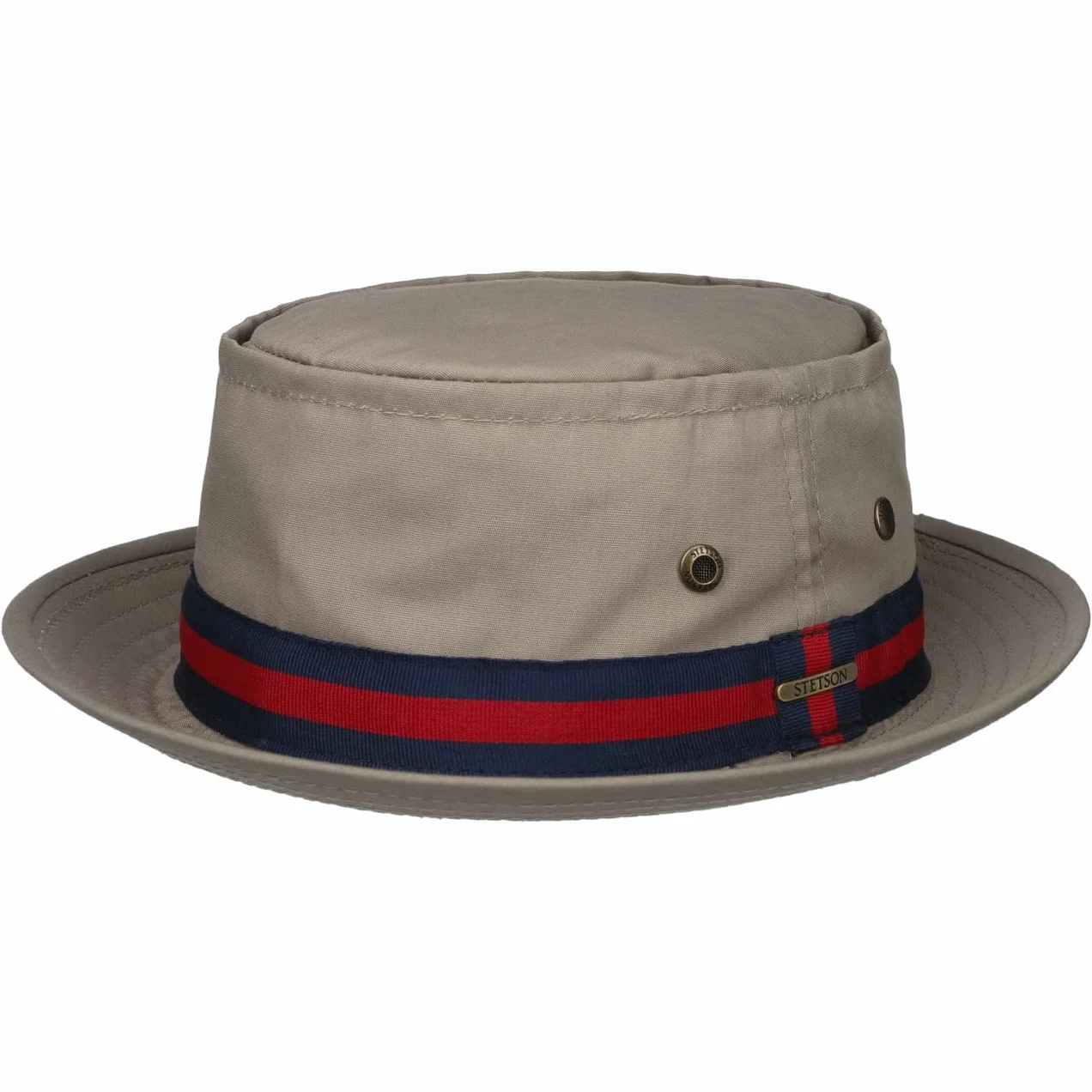 Stetson Classic Band Cappello Pork Pie Fascia Multicolore Protezione UV Uomo Primavera Estate
