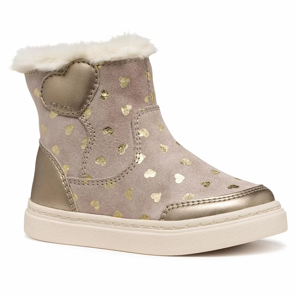 Geox B Nashik Girl, Stivale alla Caviglia Bimba 0-24